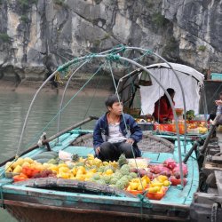 שוק צף בויטנאם